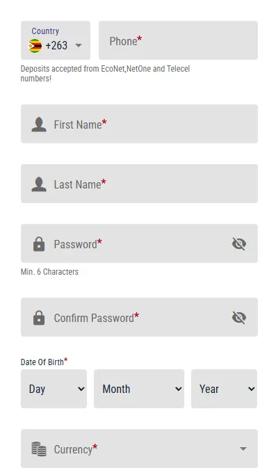 Moors Registration
